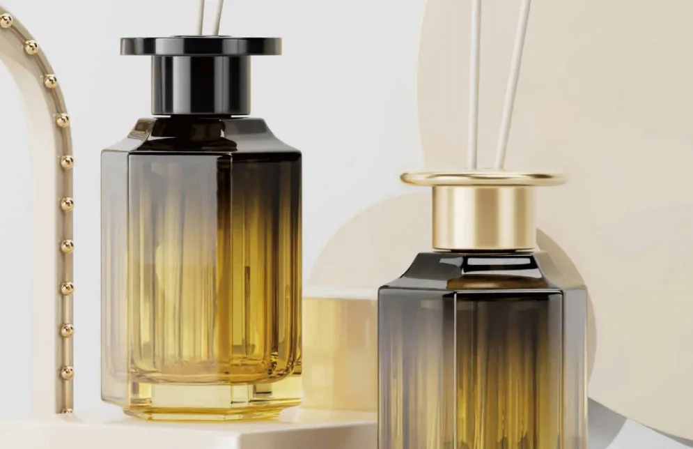 Perfume Glass Bottle Collection sourced by YGX